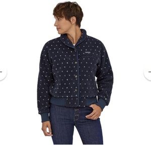 Patagonia Women's Snap Front Retro-X® Fleece Jacket Polka Dot